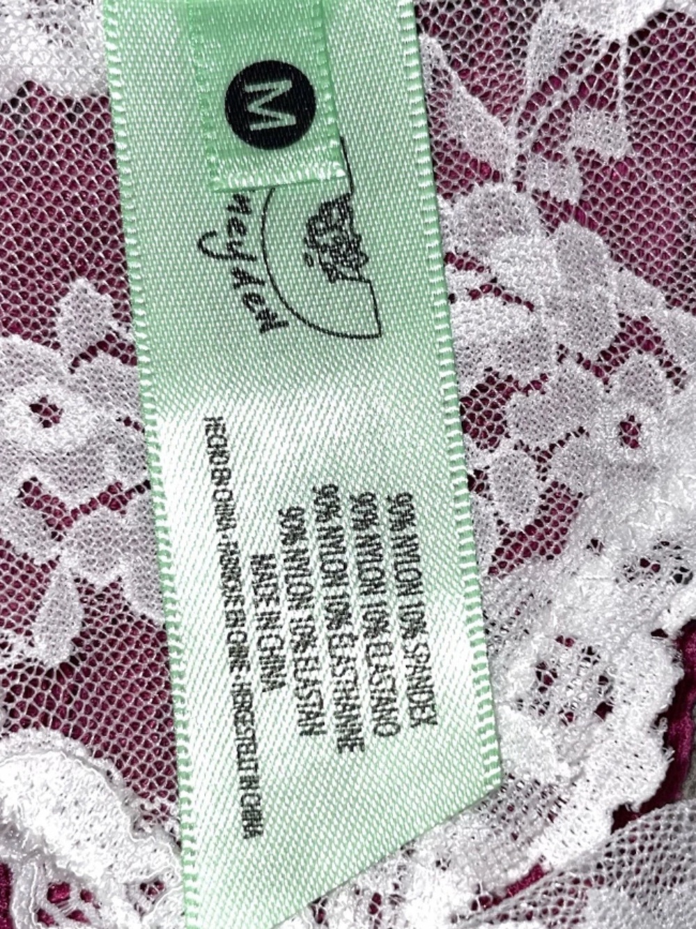 NWT 5 Pack Honeydew Lace Thong Panties Size Medium - Picture 7 of 11